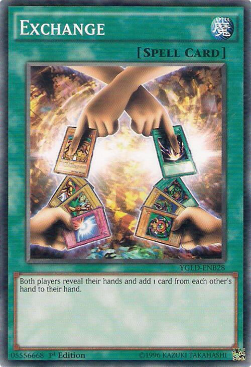 Exchange YGLD-ENB28 card from King of Games: Yugi's Legendary Decks