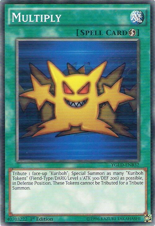 Multiply (B) YGLD-ENB32 card from King of Games: Yugi's Legendary Decks