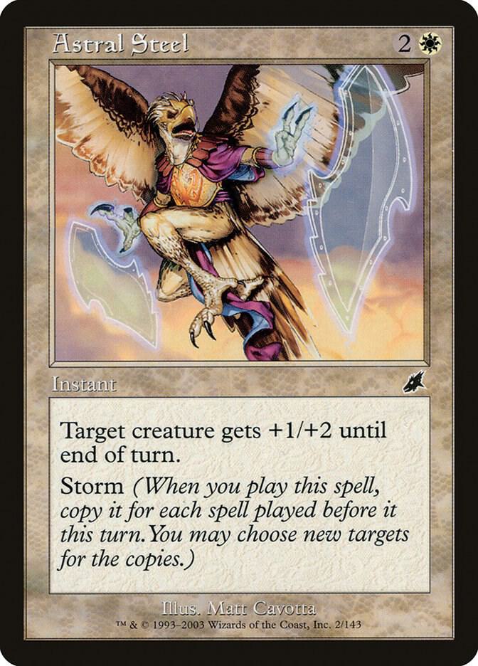 Astral Steel 2 card from Scourge