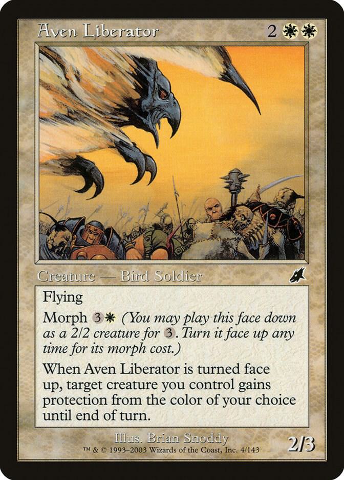 Aven Liberator 4 card from Scourge