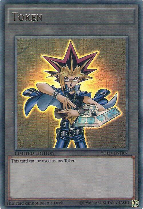 Token: Yami Yugi YGLD-ENTKN card from King of Games: Yugi's Legendary Decks