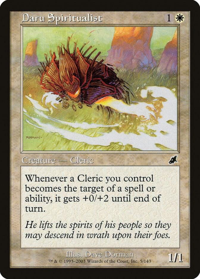 Daru Spiritualist 5 card from Scourge