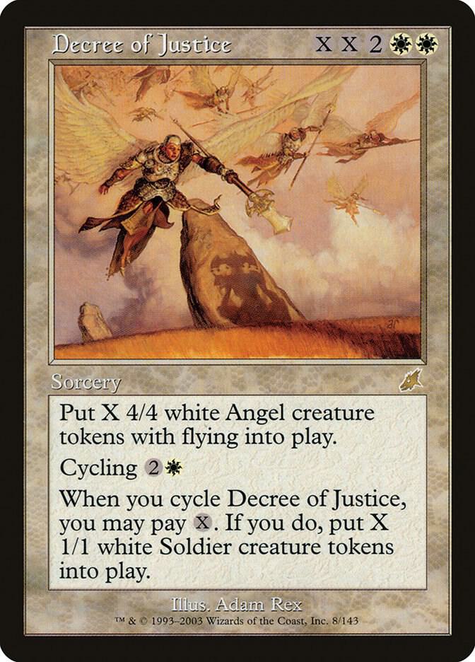 Decree of Justice 8 card from Scourge