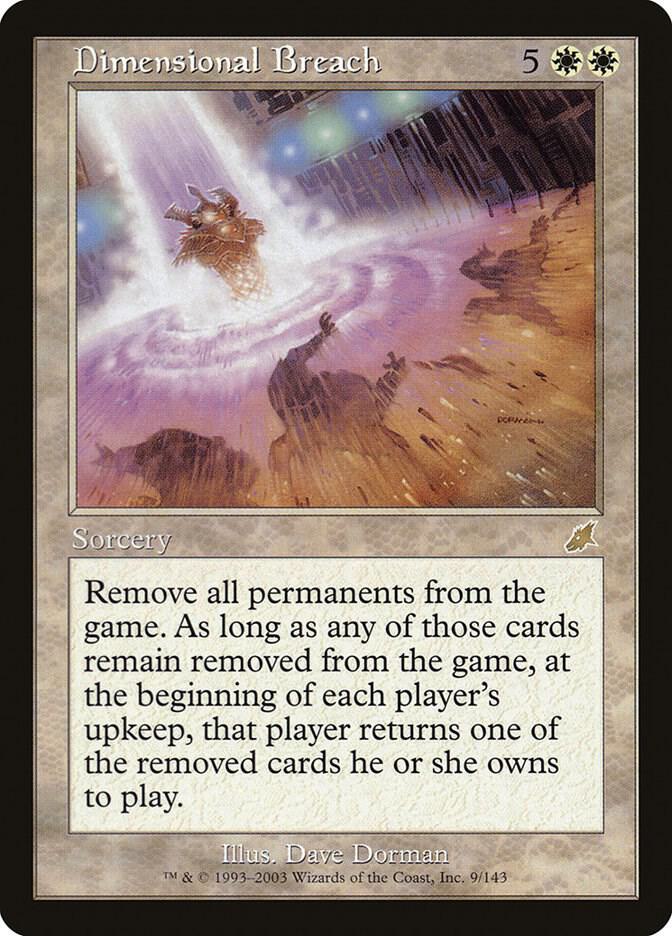 Dimensional Breach 9 card from Scourge
