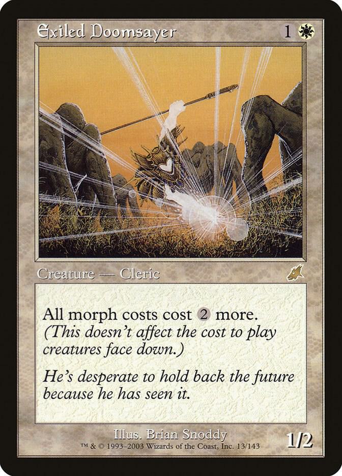 Exiled Doomsayer 13 card from Scourge