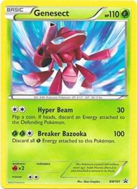 Genesect BW101 card from Black and White Promos