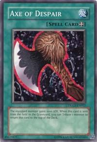 Axe of Despair DLDI-EN003 card from Duelist League Demo 2010