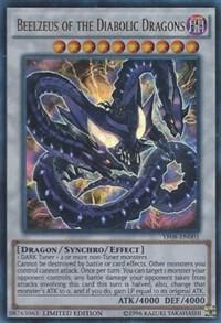 Beelzeus of the Diabolic Dragons YF08-EN001 card from Yu-Gi-Oh! 5D's Manga Promotional Cards