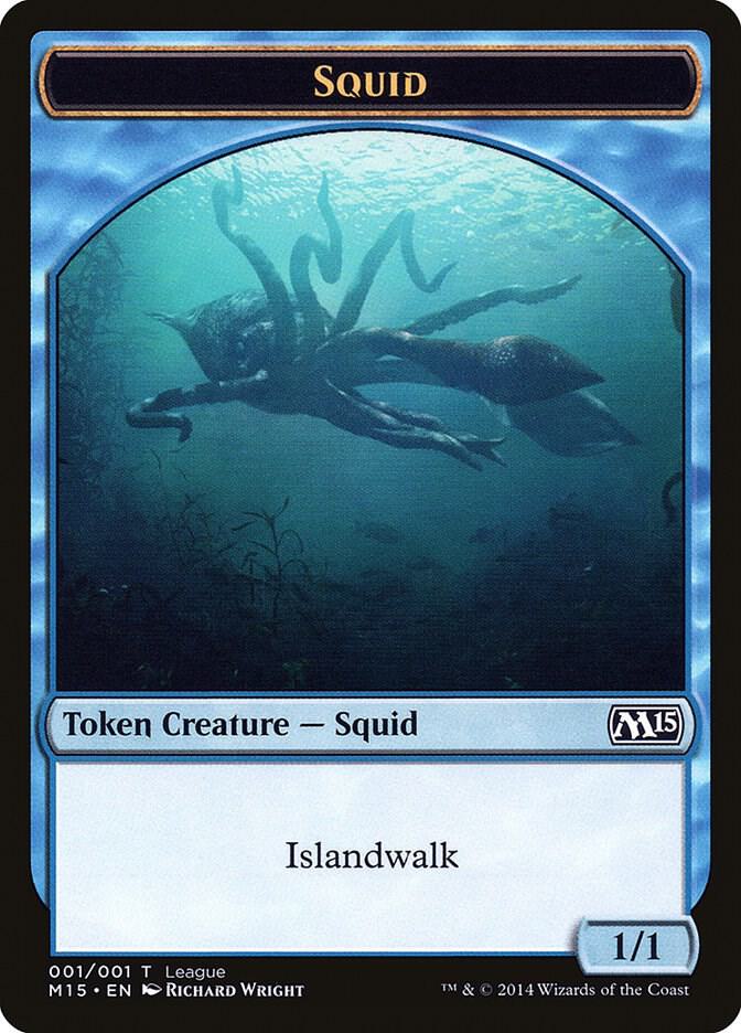 Squid Token 1 card from League Promos