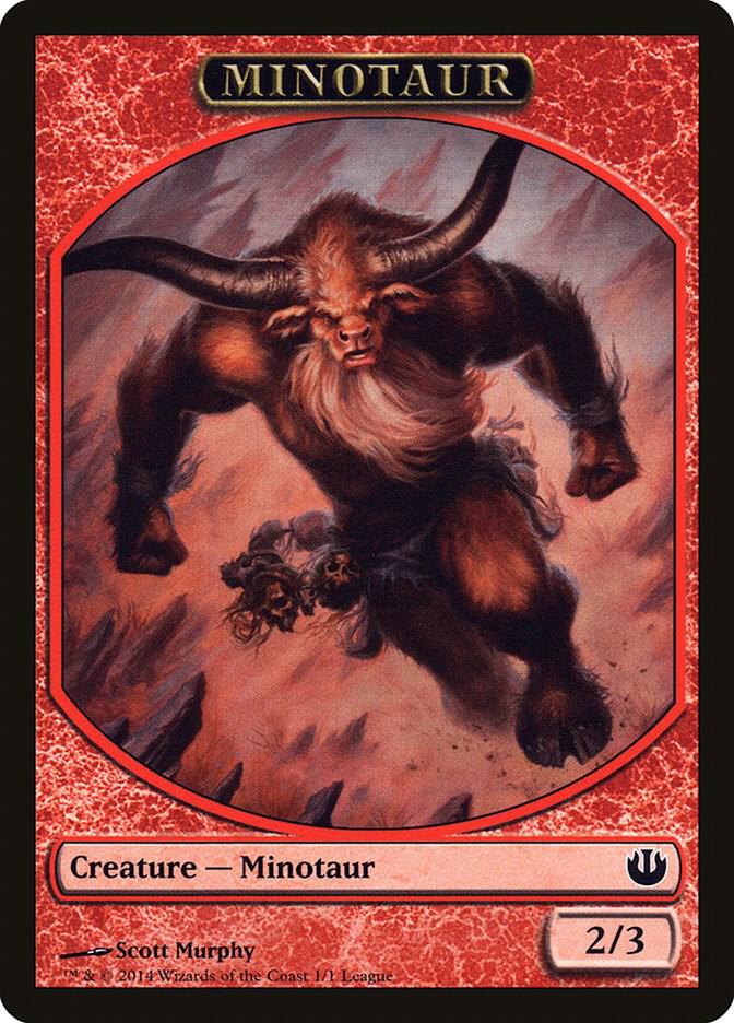 Minotaur Token 1 card from League Promos