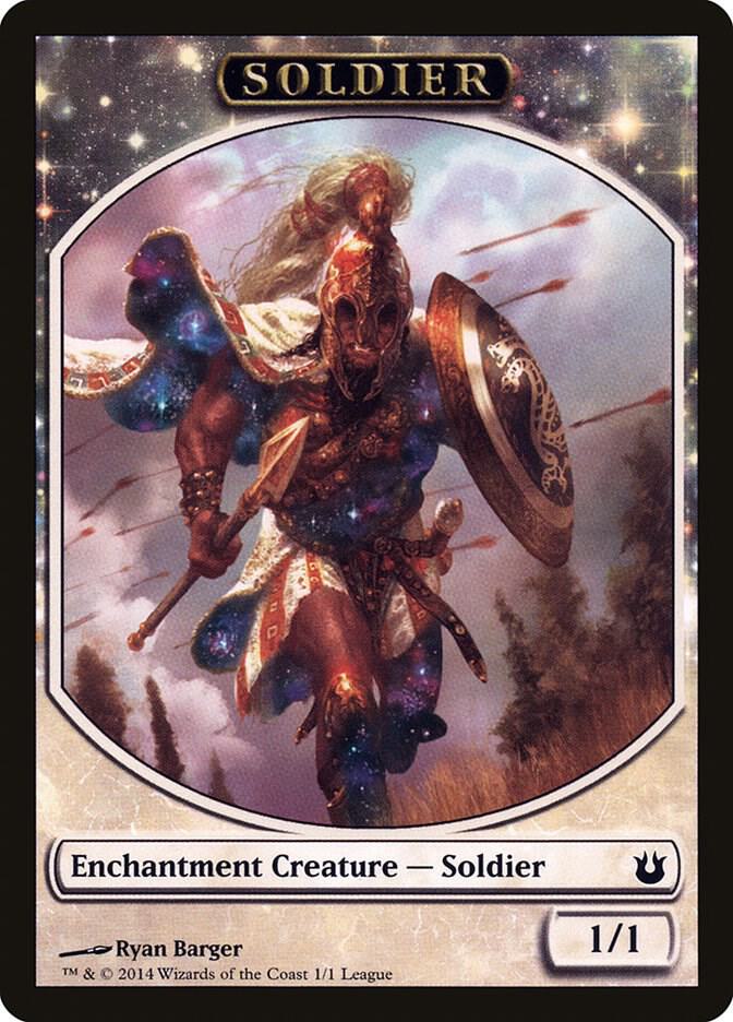 Soldier Token (Born of the Gods) 1 card from League Promos