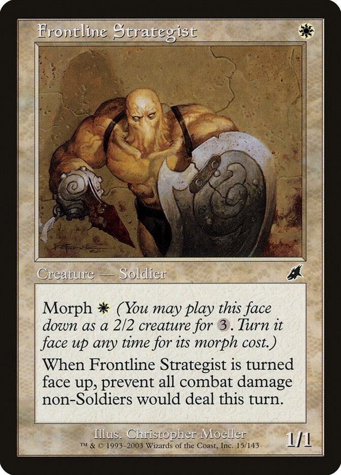 Frontline Strategist 15 card from Scourge
