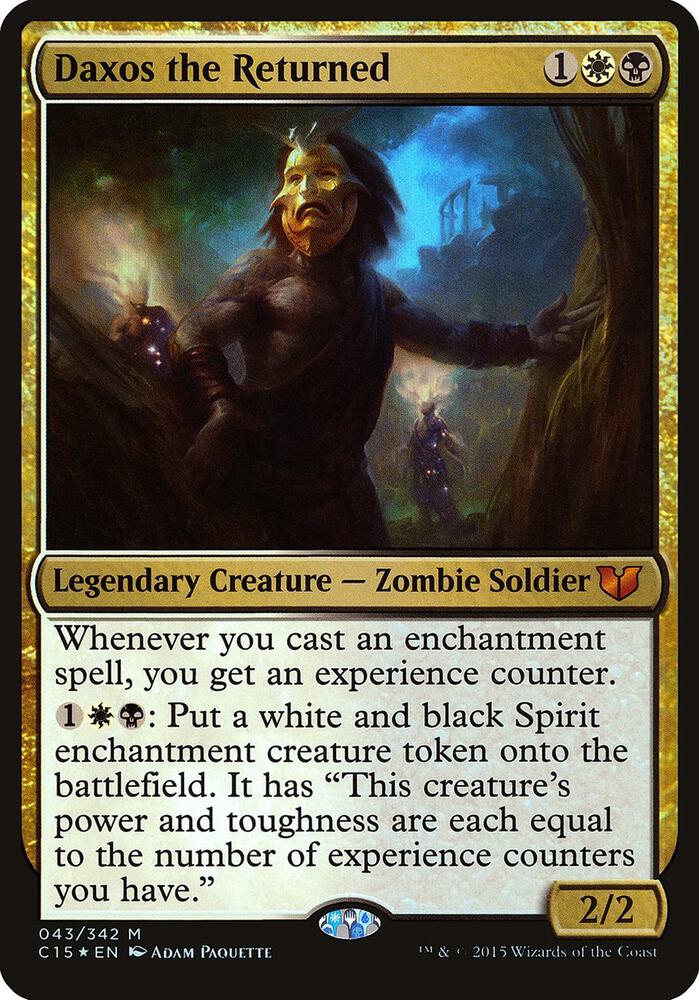 Daxos the Returned (Commander 2015) 43 card from Oversize Cards