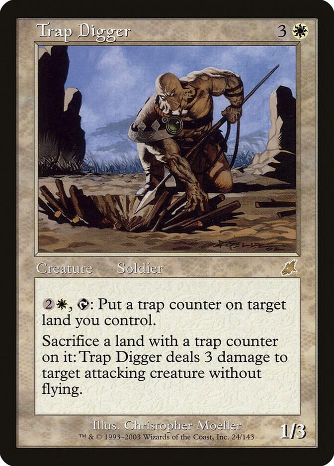 Trap Digger 24 card from Scourge