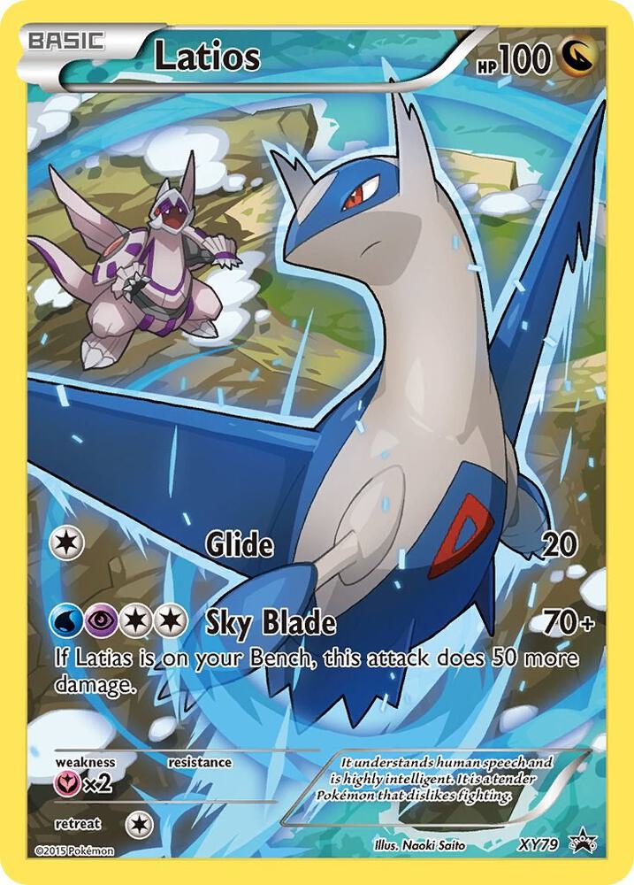Latios (Full Art Promo) XY79 card from XY Promos