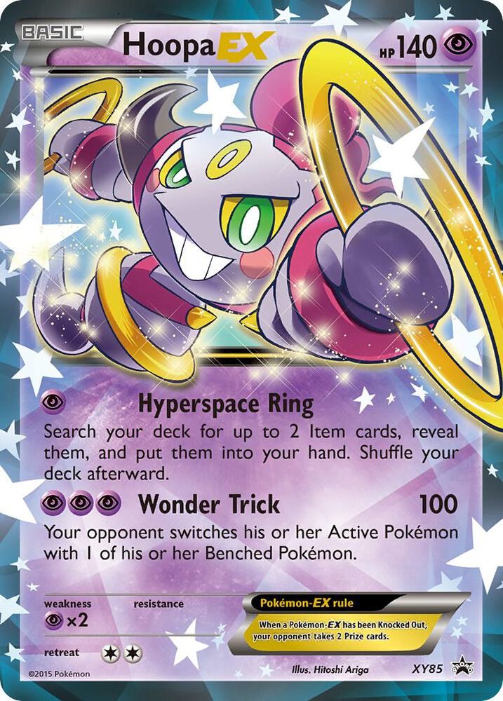 Hoopa EX (Collection Promo) XY85 card from XY Promos
