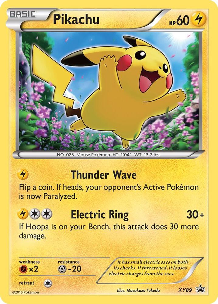 Pikachu (Collector Chest) XY89 card from XY Promos