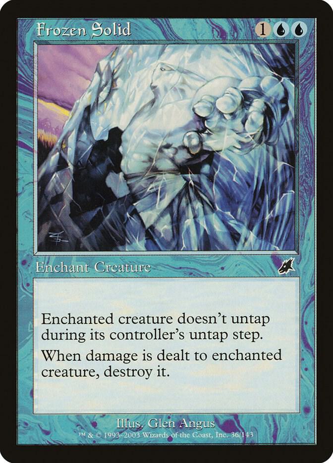 Frozen Solid 36 card from Scourge