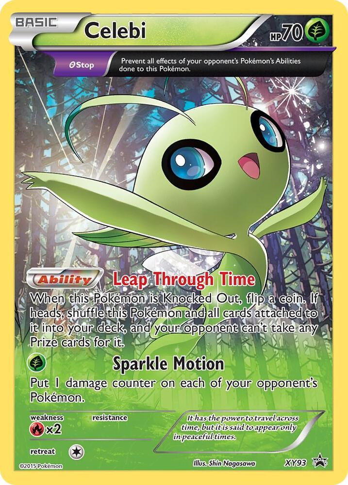 Celebi XY93 card from XY Promos