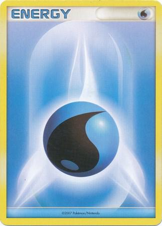 Water Energy (2007-2008 League Promo) card from League & Championship Cards