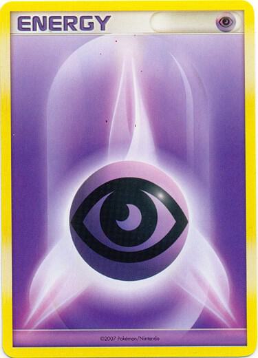 Psychic Energy (2007-2008 League Promo) card from League & Championship Cards