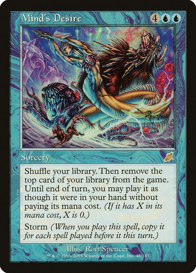 Mind's Desire 41 card from Scourge