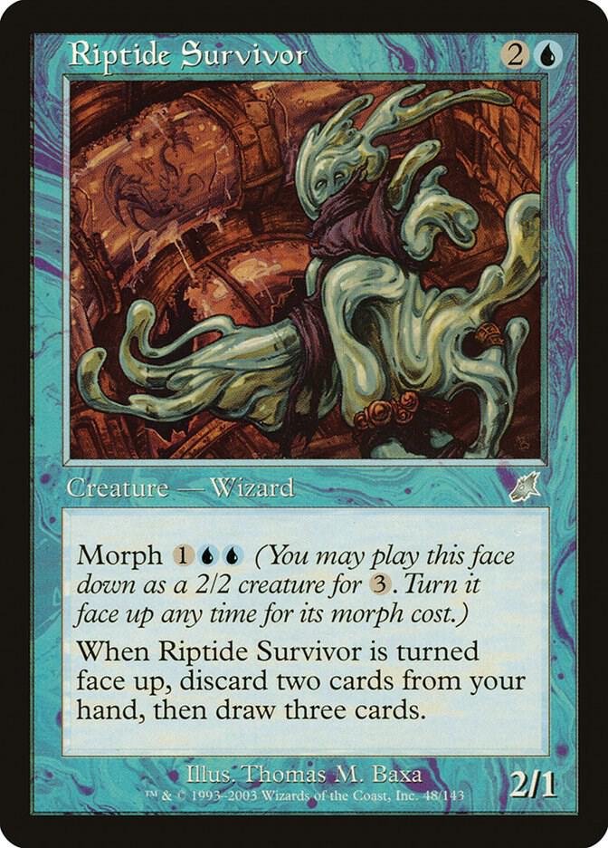 Riptide Survivor 48 card from Scourge