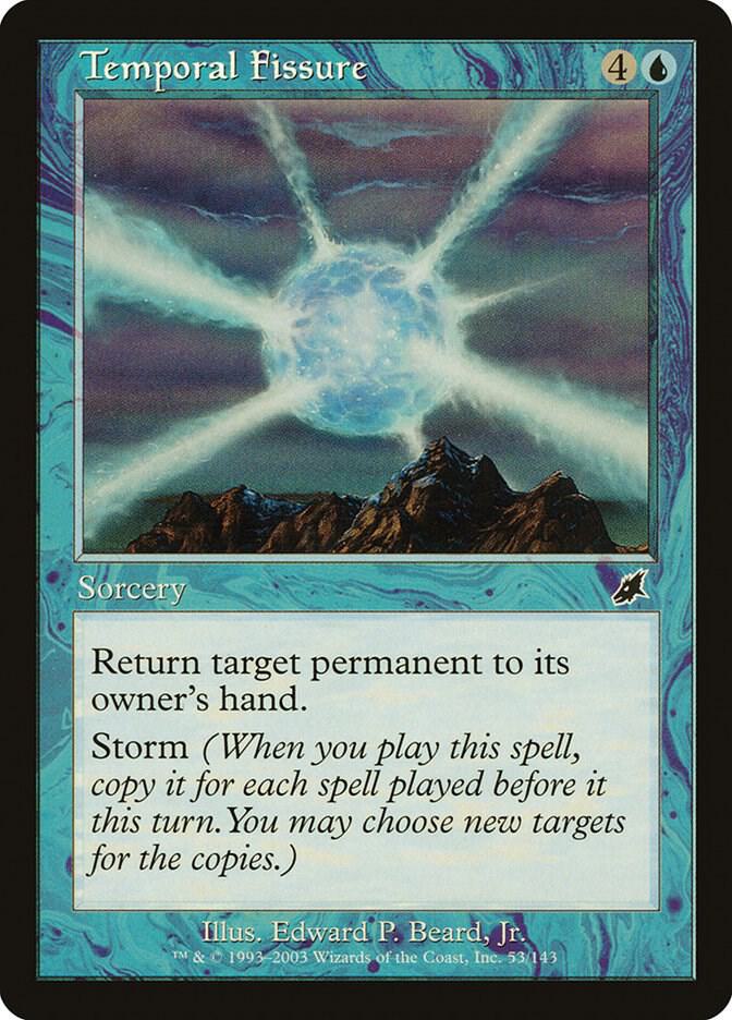 Temporal Fissure 53 card from Scourge