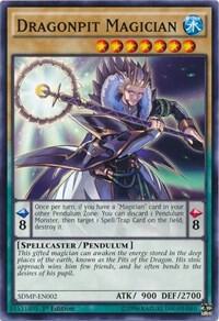 Dragonpit Magician SDMP-EN002 card from Structure Deck: Master of Pendulum