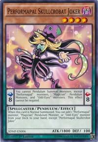Performapal Skullcrobat Joker SDMP-EN006 card from Structure Deck: Master of Pendulum