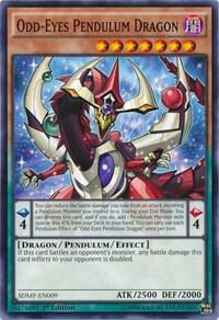Odd-Eyes Pendulum Dragon SDMP-EN009 card from Structure Deck: Master of Pendulum