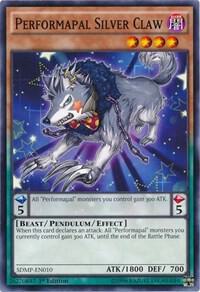 Performapal Silver Claw SDMP-EN010 card from Structure Deck: Master of Pendulum