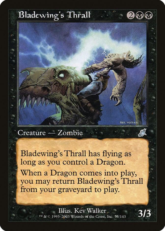 Bladewing's Thrall 55 card from Scourge