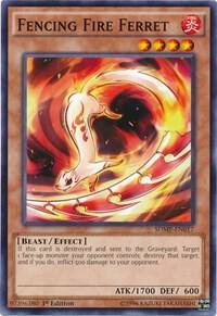 Fencing Fire Ferret SDMP-EN017 card from Structure Deck: Master of Pendulum