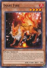 Inari Fire SDMP-EN018 card from Structure Deck: Master of Pendulum