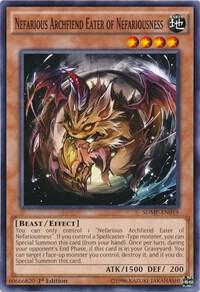 Nefarious Archfiend Eater of Nefariousness SDMP-EN019 card from Structure Deck: Master of Pendulum