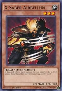 X-Saber Airbellum SDMP-EN022 card from Structure Deck: Master of Pendulum