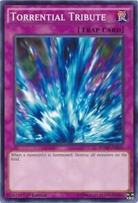 Torrential Tribute SDMP-EN039 card from Structure Deck: Master of Pendulum