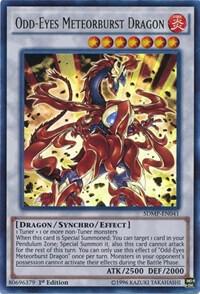 Odd-Eyes Meteorburst Dragon SDMP-EN041 card from Structure Deck: Master of Pendulum