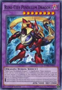 Rune-Eyes Pendulum Dragon SDMP-EN043 card from Structure Deck: Master of Pendulum