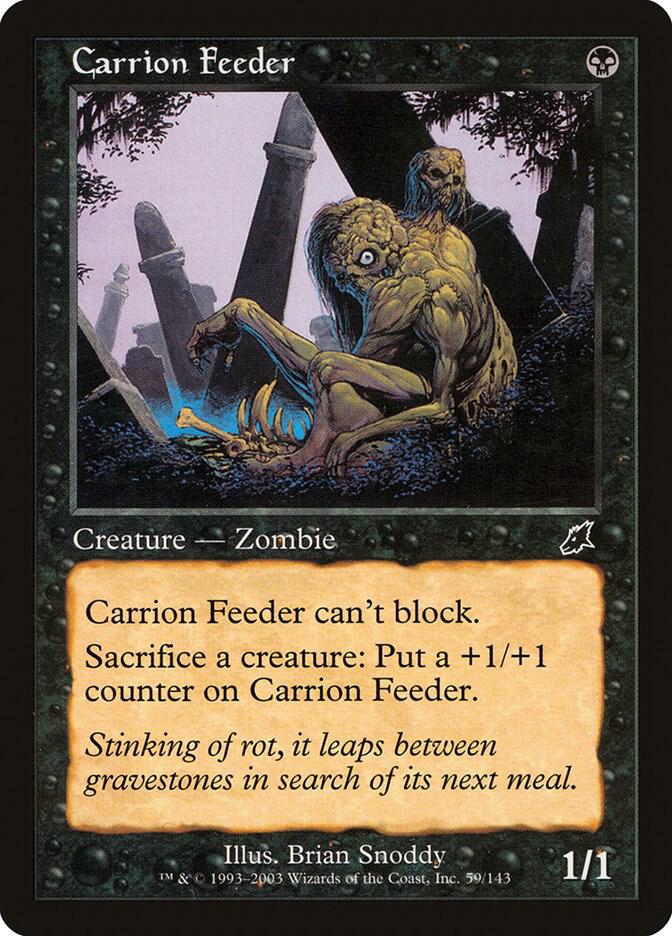 Carrion Feeder 59 card from Scourge