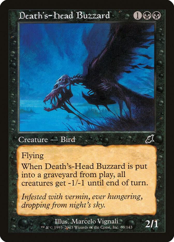 Death's-Head Buzzard 63 card from Scourge