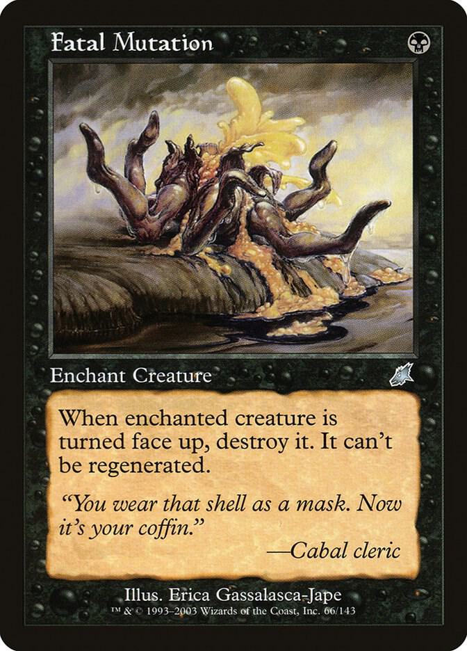 Fatal Mutation 66 card from Scourge