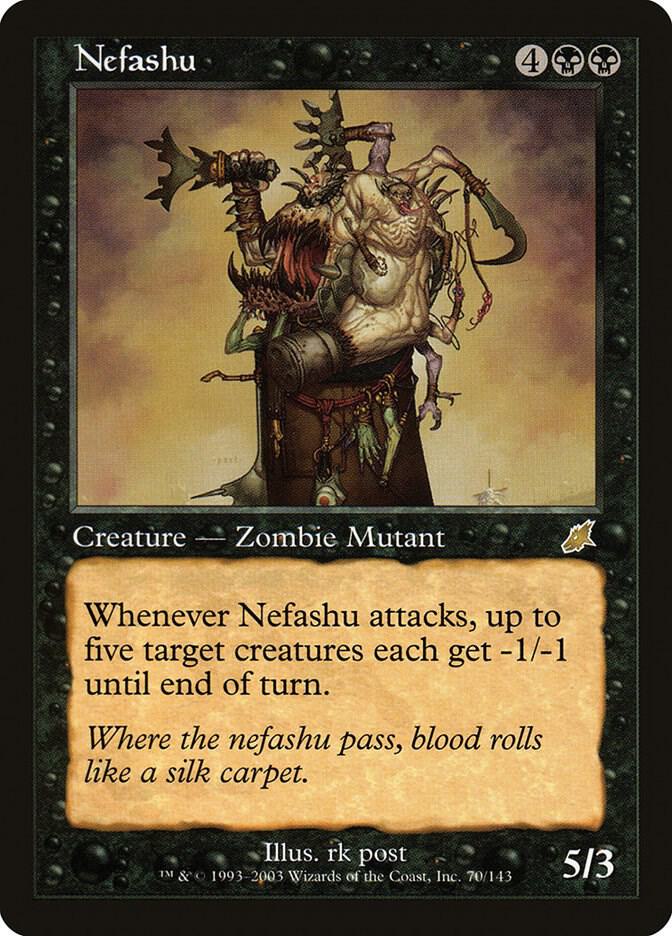 Nefashu 70 card from Scourge