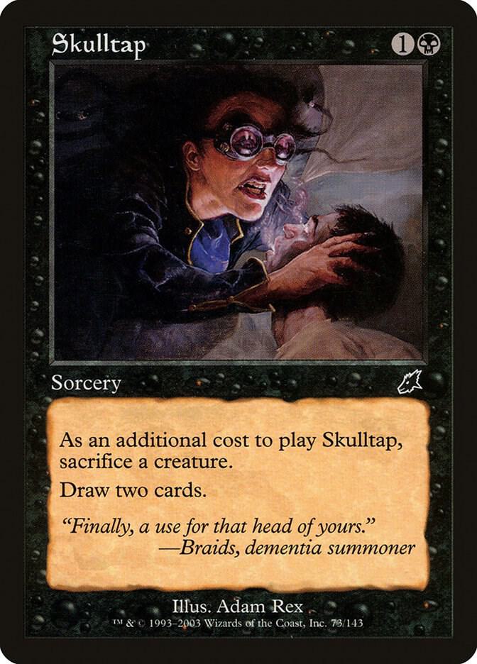 Skulltap 73 card from Scourge