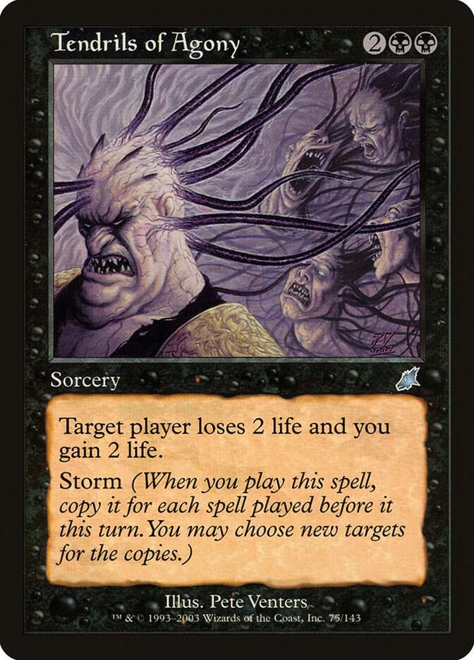 Tendrils of Agony 75 card from Scourge