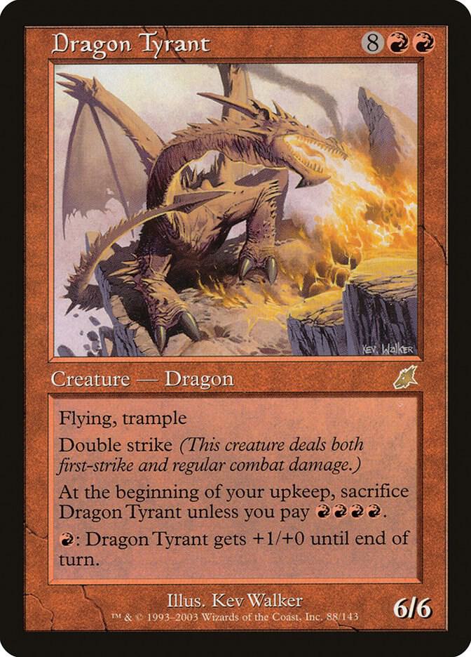 Dragon Tyrant 88 card from Scourge