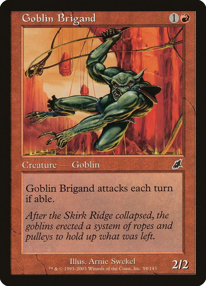 Goblin Brigand 94 card from Scourge