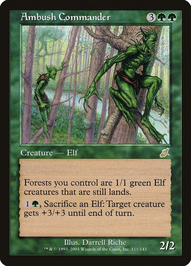 Ambush Commander 111 card from Scourge