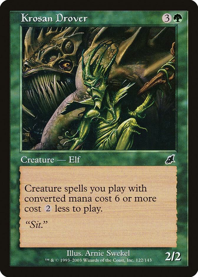 Krosan Drover 122 card from Scourge